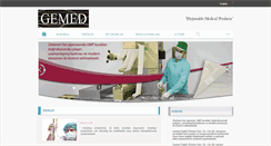 Desktop Screenshot of gemed.com.tr